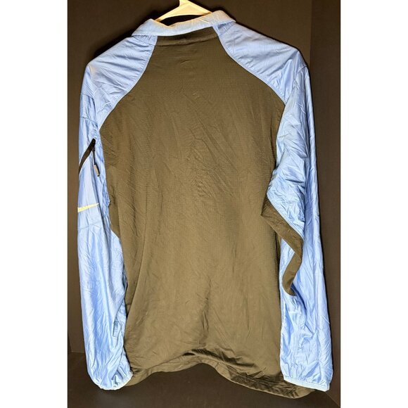 Nike x North Carolina Tar Jacket Mens L Blue Gray 1/4 Zip NCAA - Picture 3 of 8